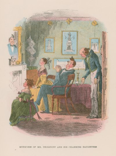 Illustration for Martin Chuzzlewit by Hablot Knight Browne